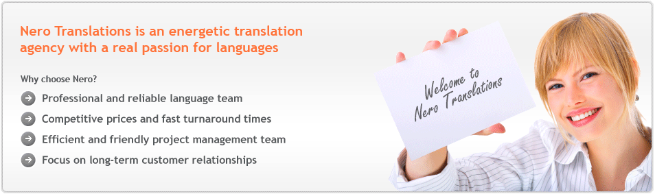 Welcome to Nero Translations